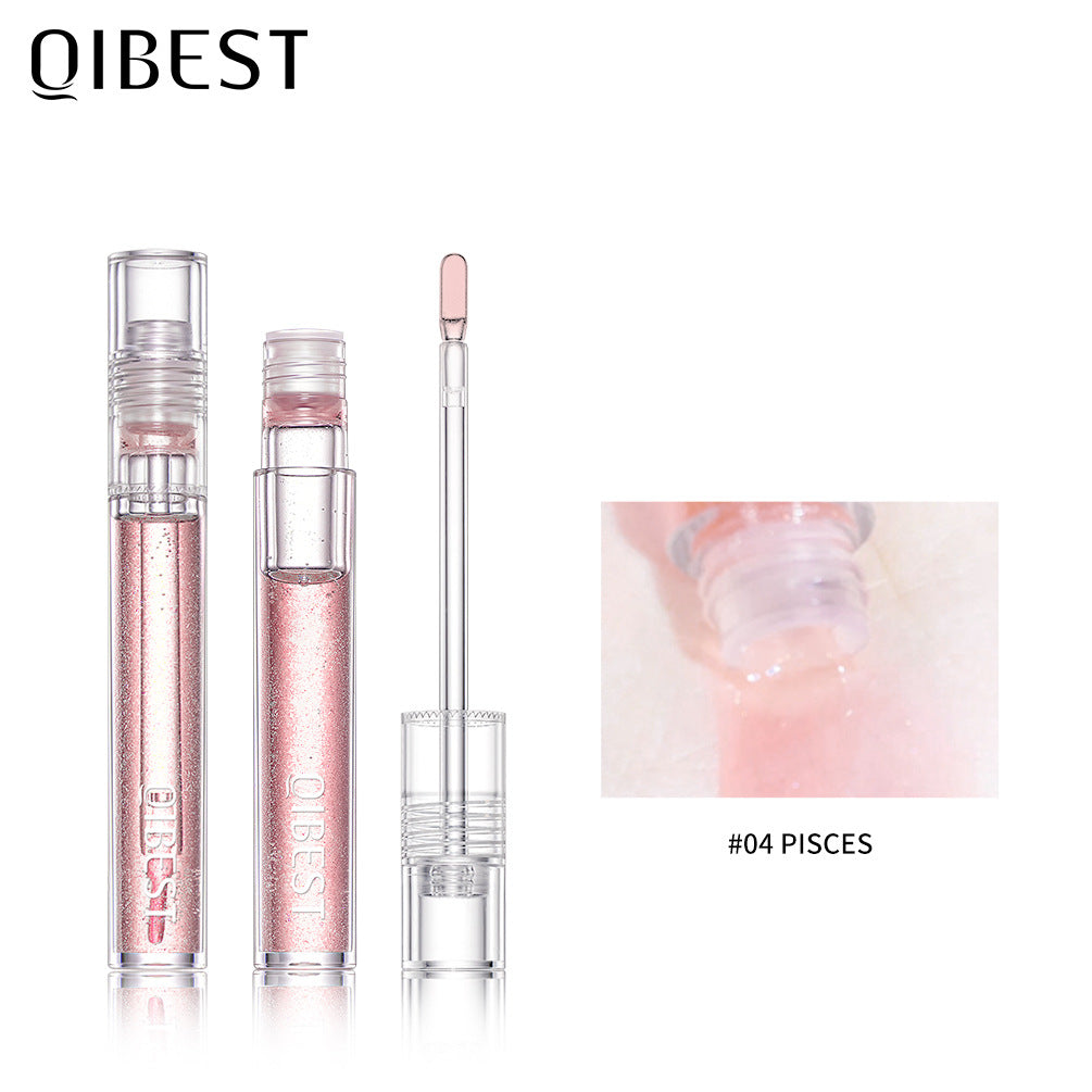 QIBEST Glass Shine Lip Gloss