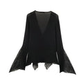 Pure Desire Style Lace Splicing Top
