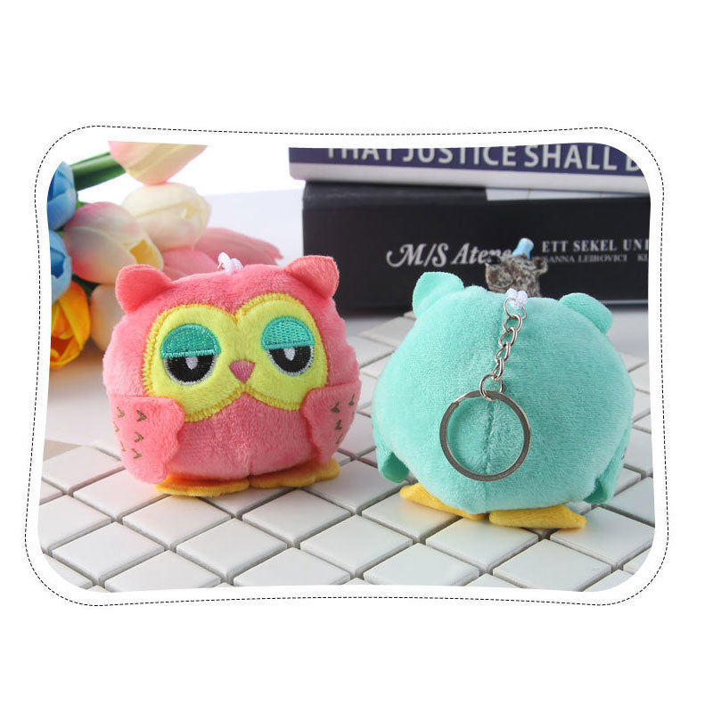Plush Animal Keychain Dolls