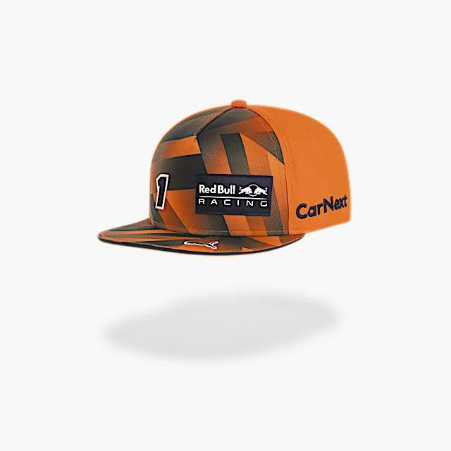 Embroidered Flat Brim Snapback Cap