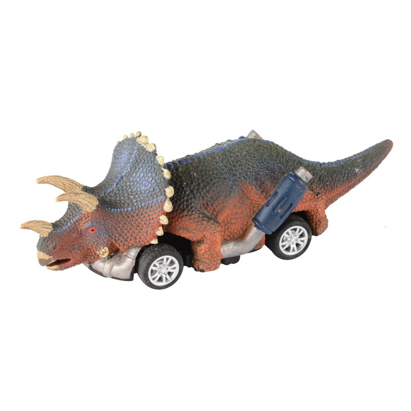 Pull-Back Dinosaur Toy Car