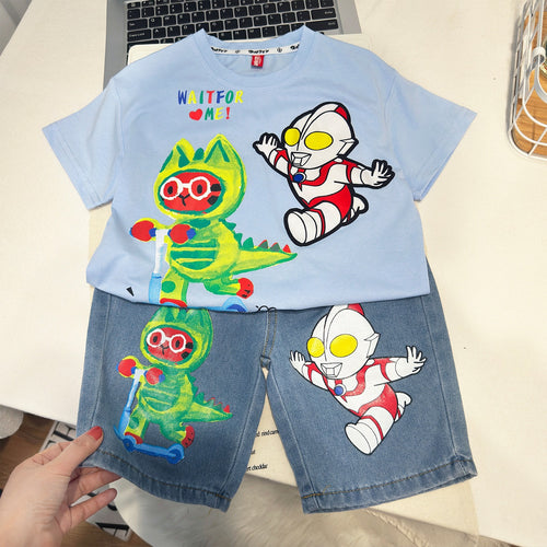 Boys' Short Sleeve Two-Piece Set