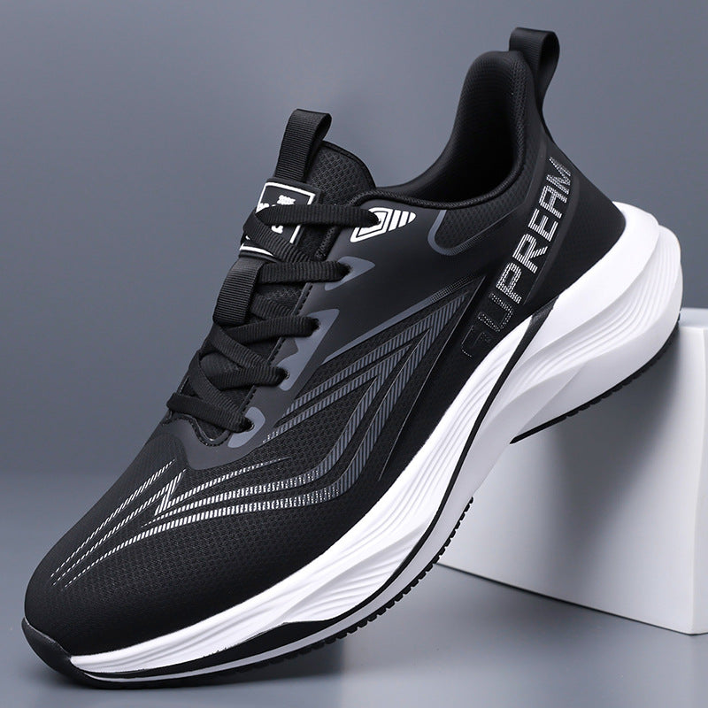 Men's Autumn New Soft Casual Running Shoes, Fashionable Versatile Lightweight Sneakers for Men