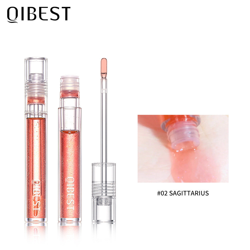 QIBEST Glass Shine Lip Gloss