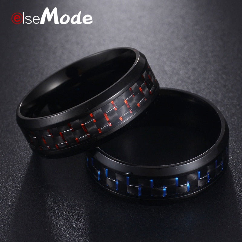 Carbon Fiber Titanium Steel Ring