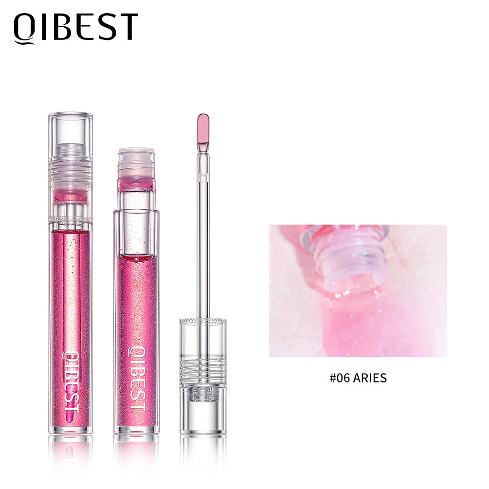 QIBEST Glass Shine Lip Gloss