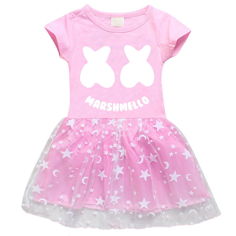 3D printed cotton dress for girls