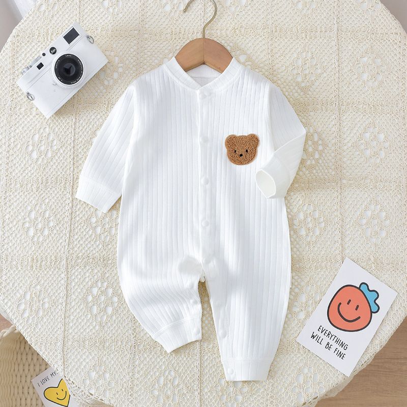 Baby Clothes  Newborn Boy Girl Long Sleeve Onesie Bodysuit Sleepwear