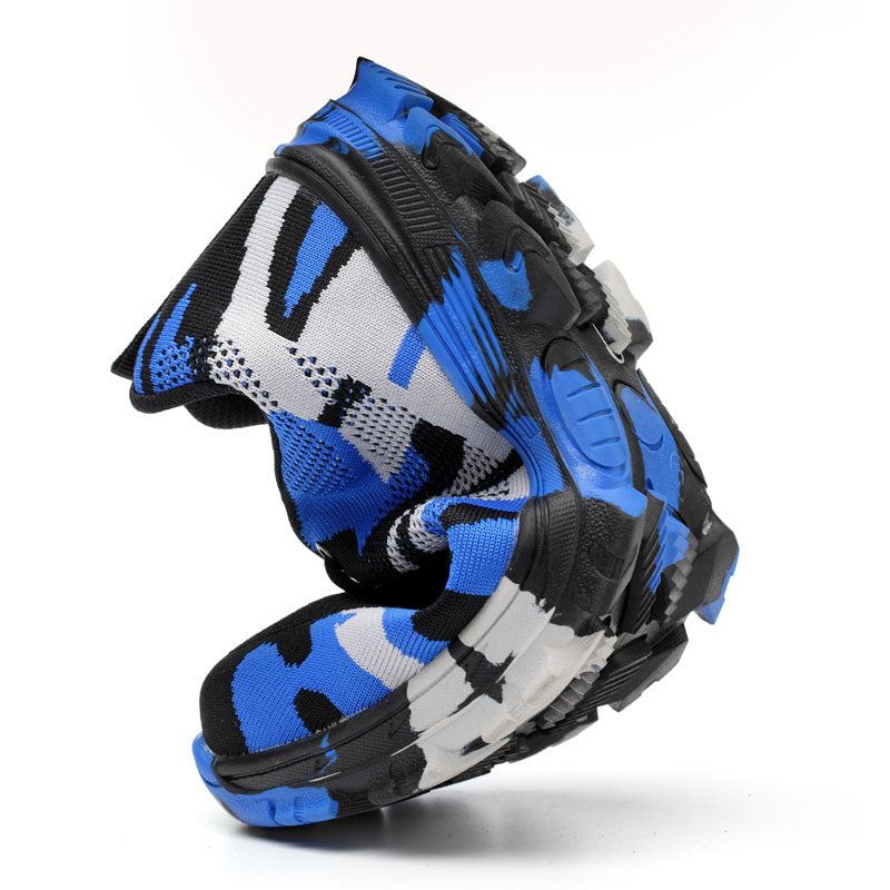 Steel Toe Safety Boots Outdoor Breathable Safety Shoes For Men Puncture-Proof Workers Sneakers