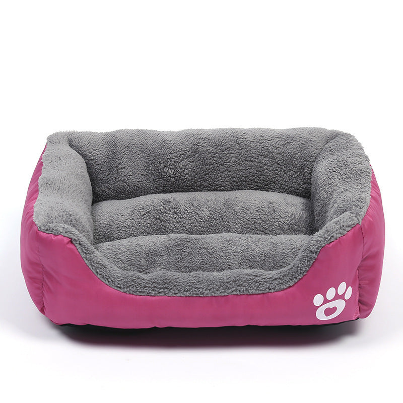 Waterproof Fleece Pet Bed