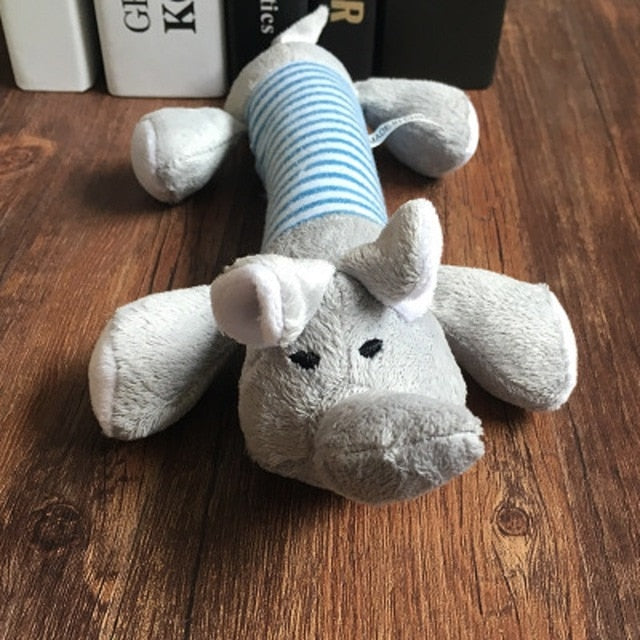 Squeaky Plush Dog Toys