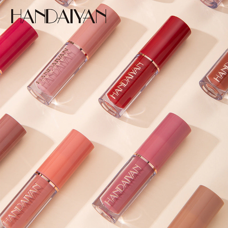 HANDAIYAN 12-Color Liquid Lipstick Set