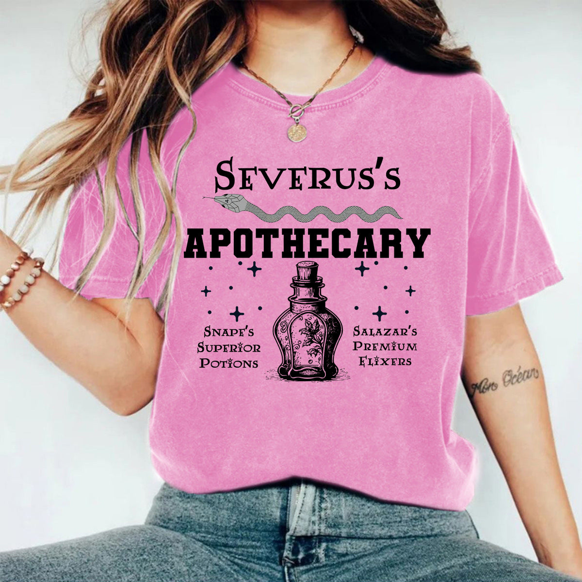 Vintage Print Graphic T-Shirt