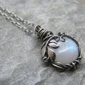 Moonstone necklace pendant