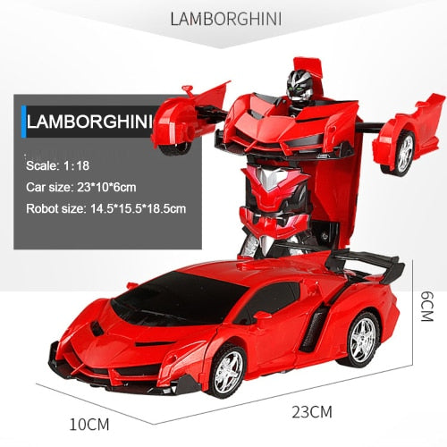 Transforming Robot RC Car