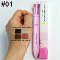 4-in-1 Waterproof Eyebrow Pencil & Eyeliner Highlighter Stick