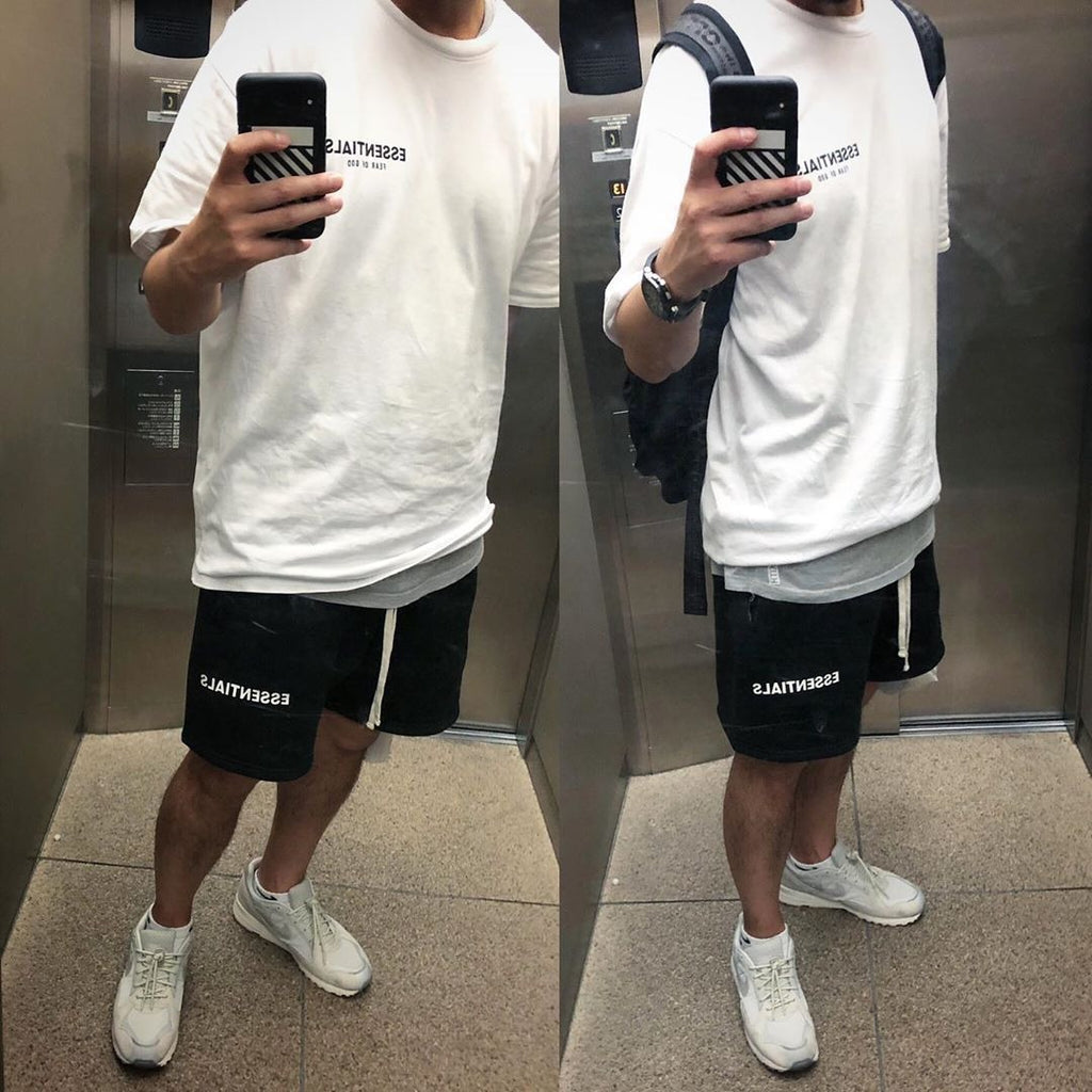 Drawstring Sports Shorts