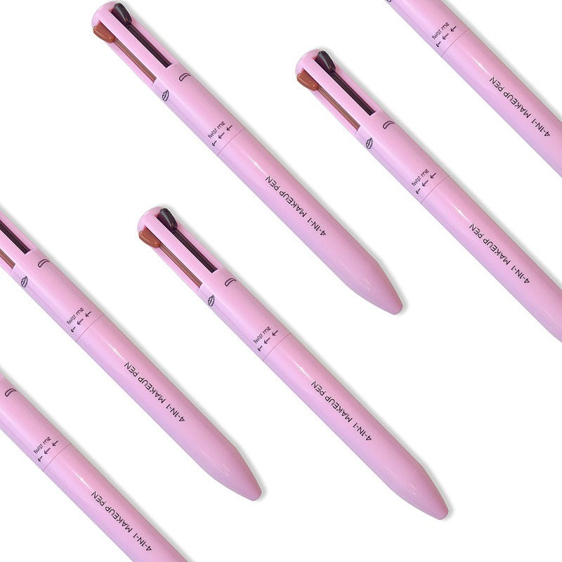 4-in-1 Waterproof Eyebrow Pencil & Eyeliner Highlighter Stick