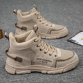 Martin boots men's autumn new style British style workwear boots fashionable men's casual mid top boots