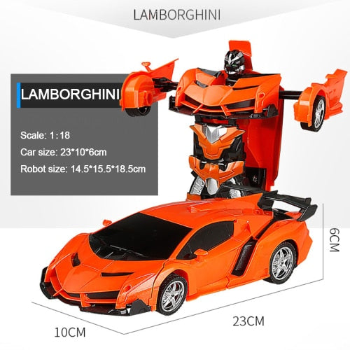 Transforming Robot RC Car