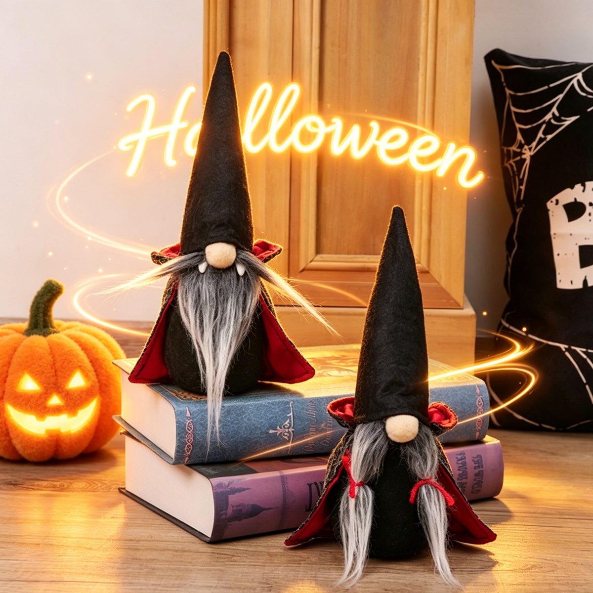 Halloween Festival Decorations Black Old Man Doll Faceless Doll Vampire Doll Decoration