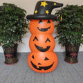 Halloween Pumpkin Head Tumbler Inflatable Standing Ghost Garden Ornaments Holiday Party Decoration Props
