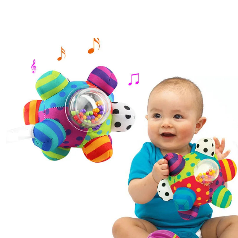 Baby Rattle Ball and Hand Bell Set